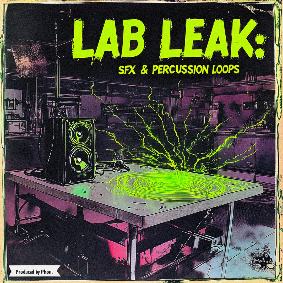 Lab Leak: SFX & Percussion Loops – Samples by Phøn